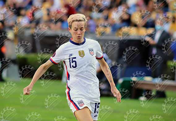 14 de julio de 2022 - Megan Rapinoe, EUA VS Costa Rica, Foto Priscila Chávez, El Sol de Tijuana